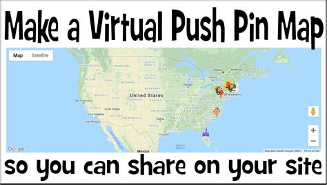 Make Your Own Virtual Push Pin Travel Map.